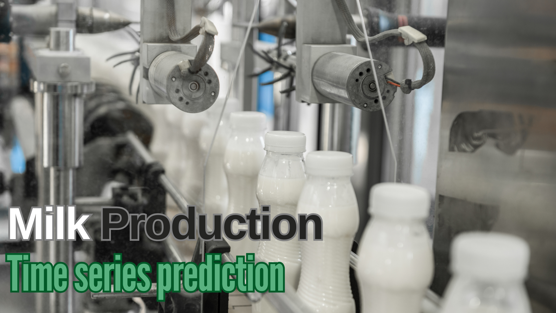 milk production time series prediction